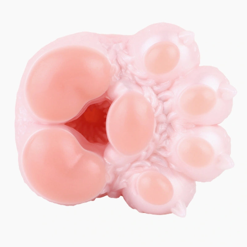 Cat Paw Masturbator Pellvex Pale Pink Flesh Nacre – top view