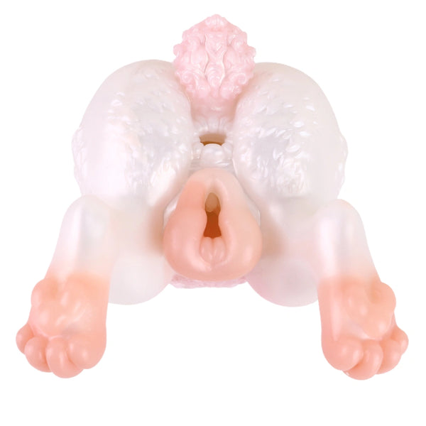 Blossom Pink Rabbit Dual-Channel Fantasy Buttocks Masturbator — alternate view
