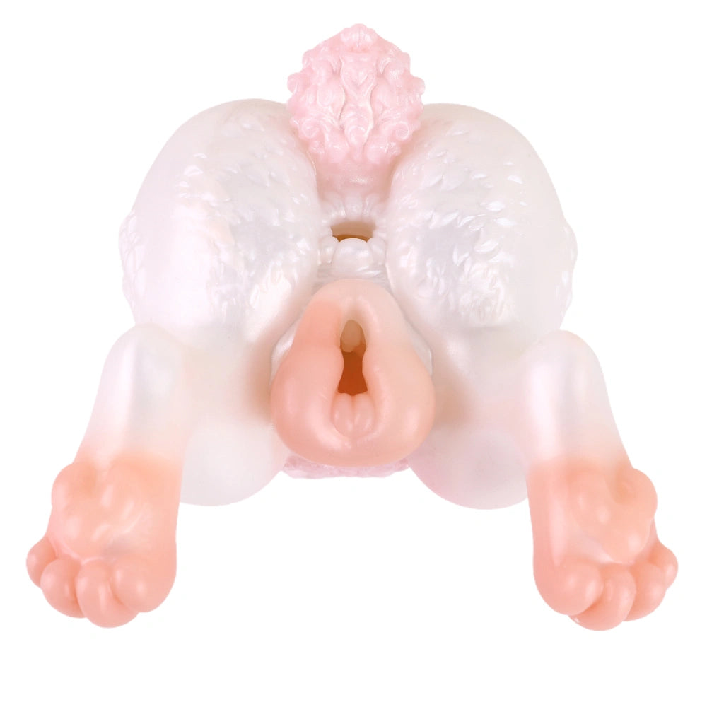 Blossom Pink Rabbit Dual-Channel Fantasy Buttocks Masturbator