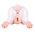 Blossom pink rabbit masturbator – side profile view
