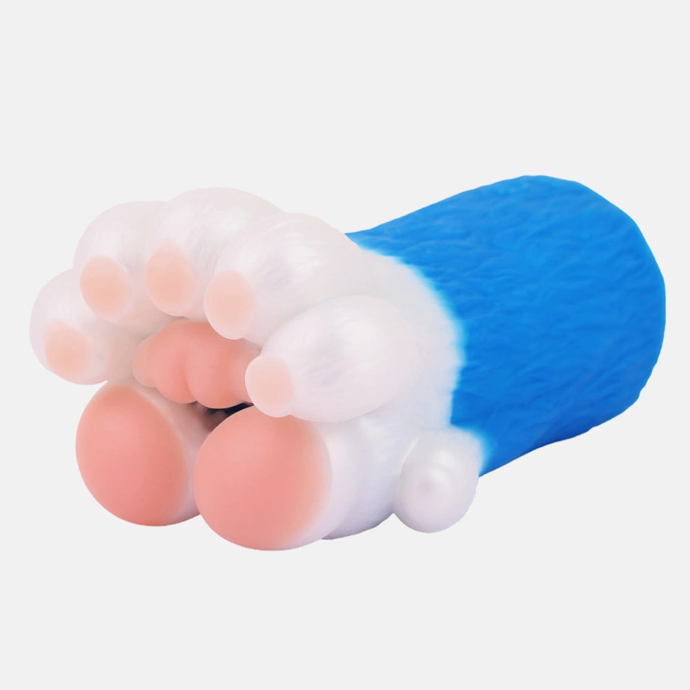 Bear Paw Masturbator Polarvex Electric Blue White Fur