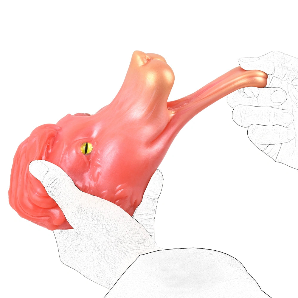 Fox Masturbator Kyurei Kitsune Nine-Tailed Rose Gold