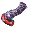 Dragon Dildo PYRSCALYR Void Ember Platinum – rear view