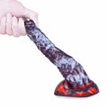 Dragon Dildo PYRSCALYR Void Ember Platinum – main product shot