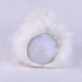 Furry Male Masturbator Rongplux White Long Fur – detail close-up