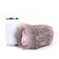Furry Male Masturbator Roplux Rose Mauve Plush – top view