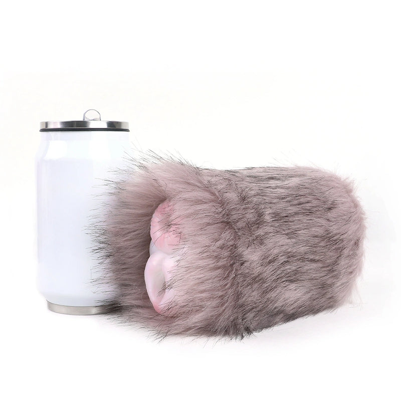 Furry Male Masturbator Roplux Rose Mauve Plush – top view