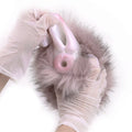 Furry Male Masturbator Roplux Rose Mauve Plush – rear view