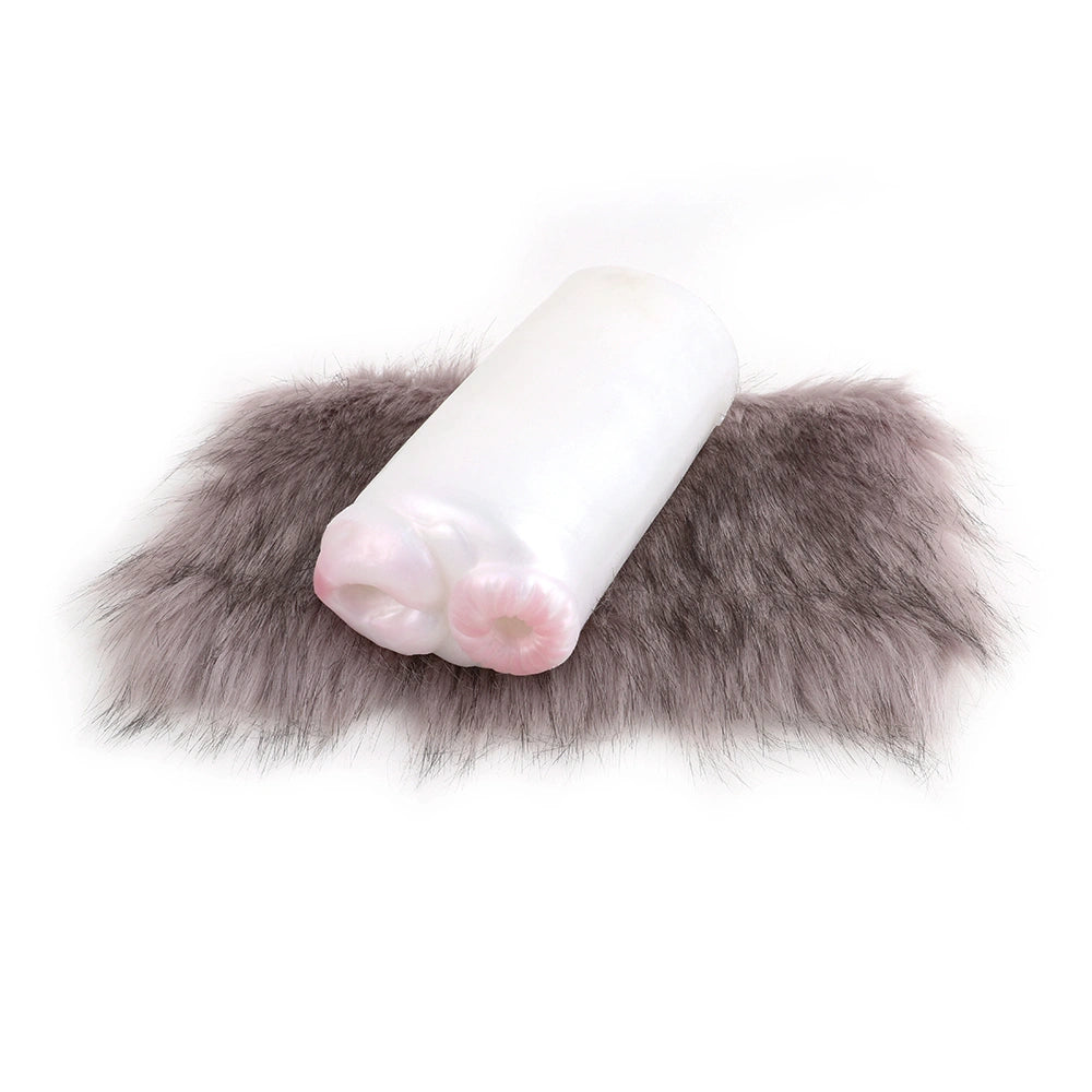 Furry Male Masturbator Roplux Rose Mauve Plush – front view