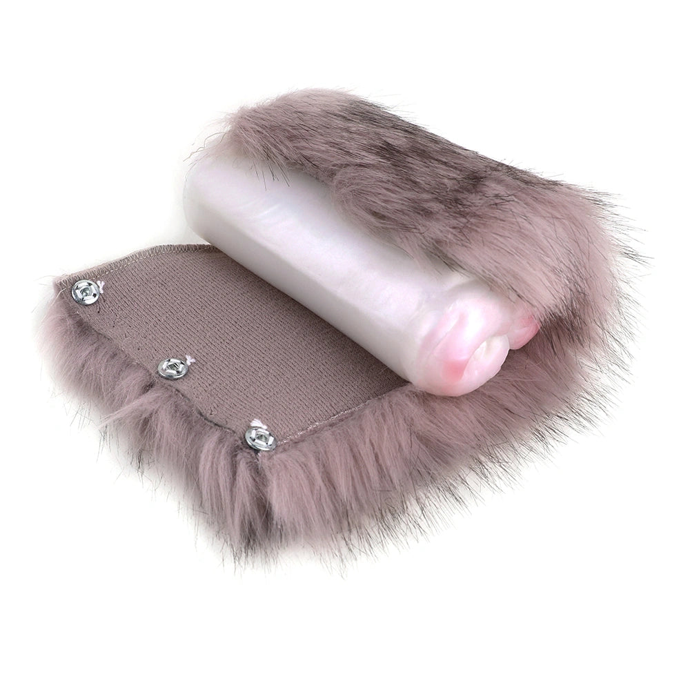 Furry Male Masturbator Roplux Rose Mauve Plush Dual