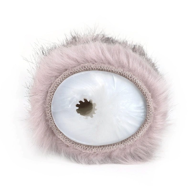 Furry Male Masturbator Roplux Rose Mauve Plush – top view