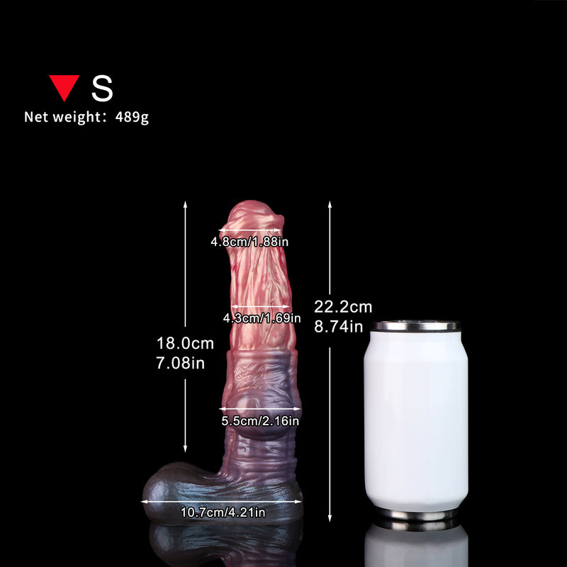 Monster Horse Dildo Nocthrex Dual Layer Night – view 16