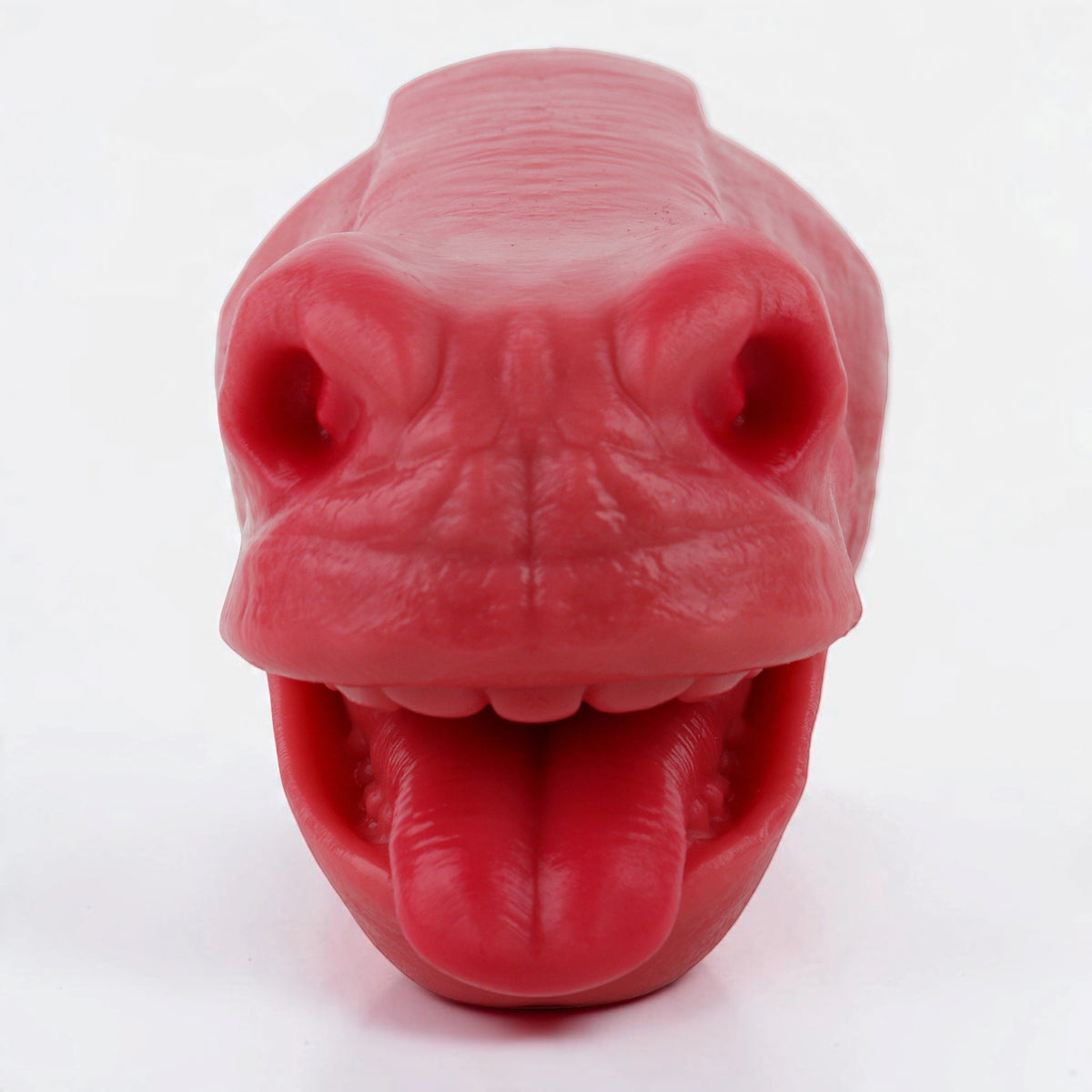 Scarla horse head masturbator, front view of the mouth entry