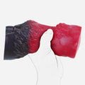 Werewolf Paw Masturbator Scarvok Scarlet Black Fur – top view