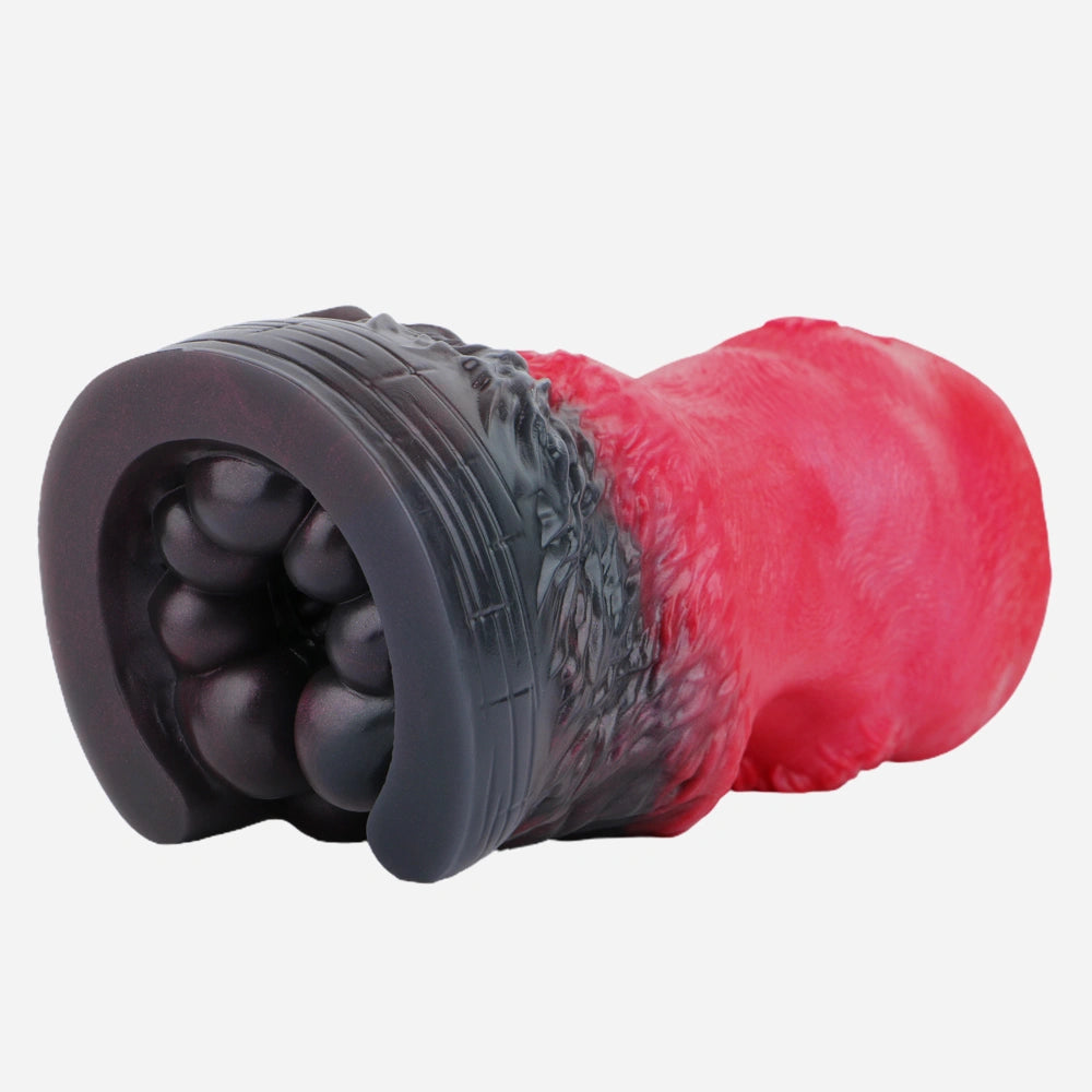 Werewolf Paw Masturbator Scarvok Scarlet Black Fur – surface texture detail