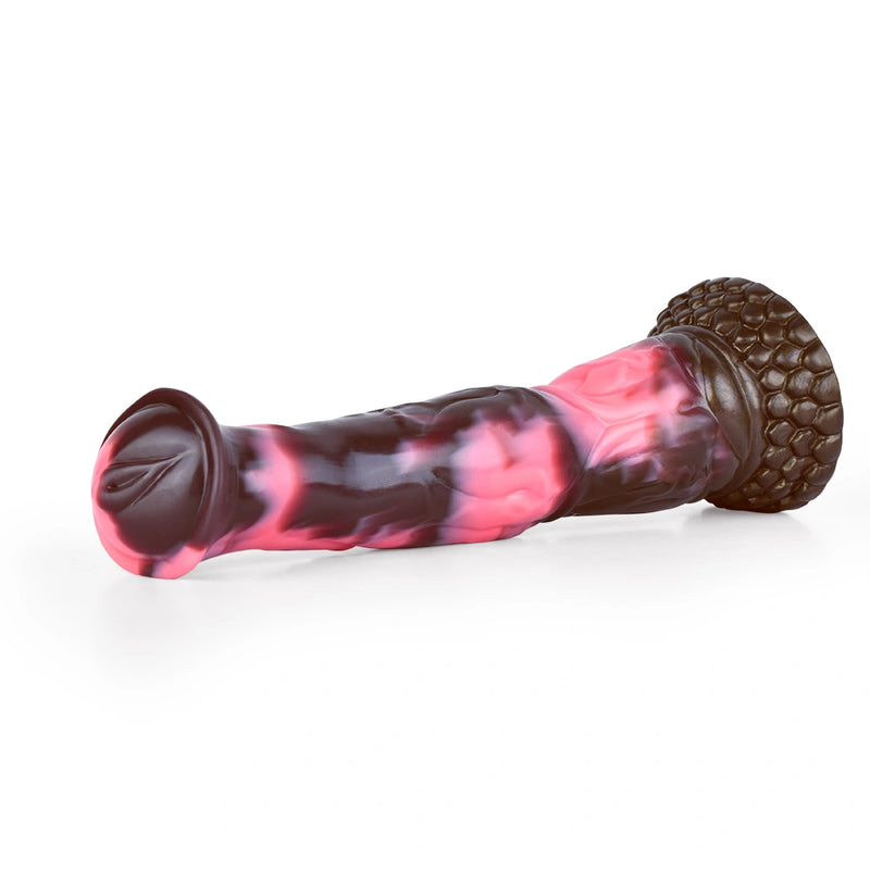 Fantasy Dildo Erick Phantom Night Knot Base – top view