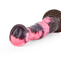 Fantasy Dildo Erick Phantom Night Knot Base – bottom base view