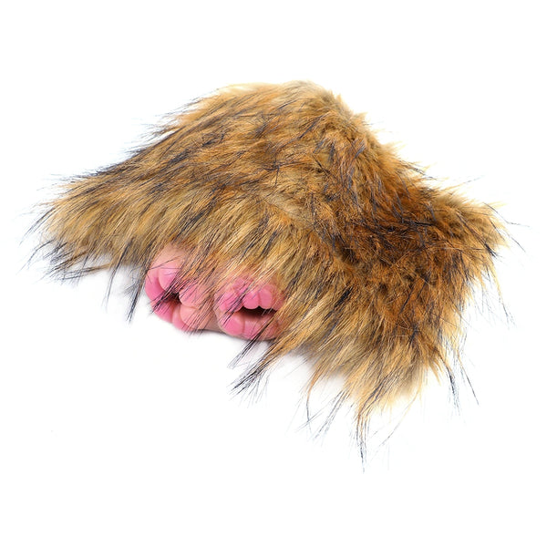 Furry Male Masturbator Simplux Amber Brown Plush Dual — alternate view