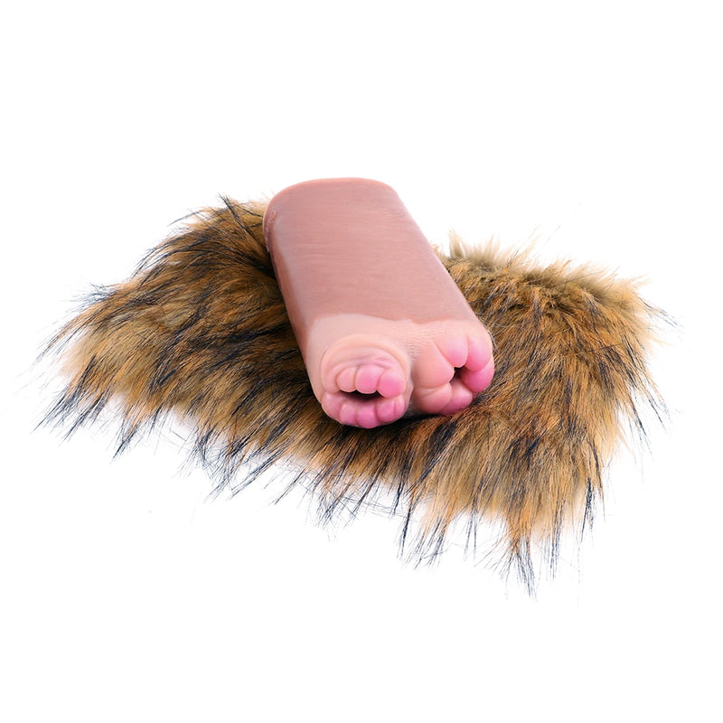 Furry Male Masturbator Simplux Amber Brown Plush – main product shot