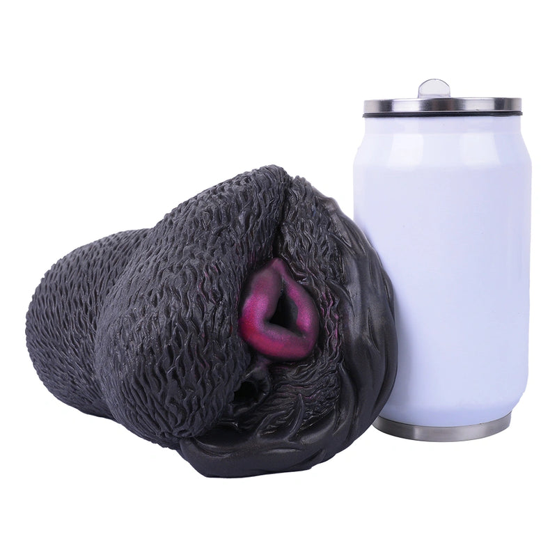 Butt Masturbator Sombrix Canine Black Fur Silicone