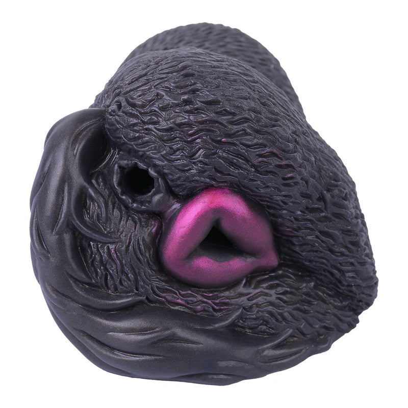 Butt Masturbator Sombrix Canine Black Fur Silicone