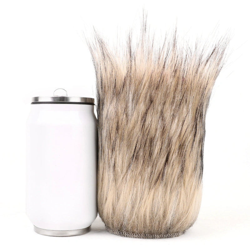 Furry Male Masturbator Tanplux Blond Fur Dual – detail close-up