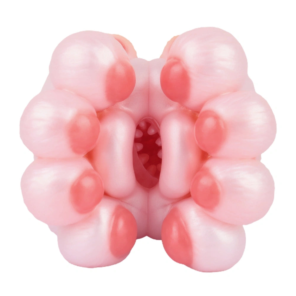 Tiger Paw Masturbator Tyrvax Amber Orange Stripe – rear view