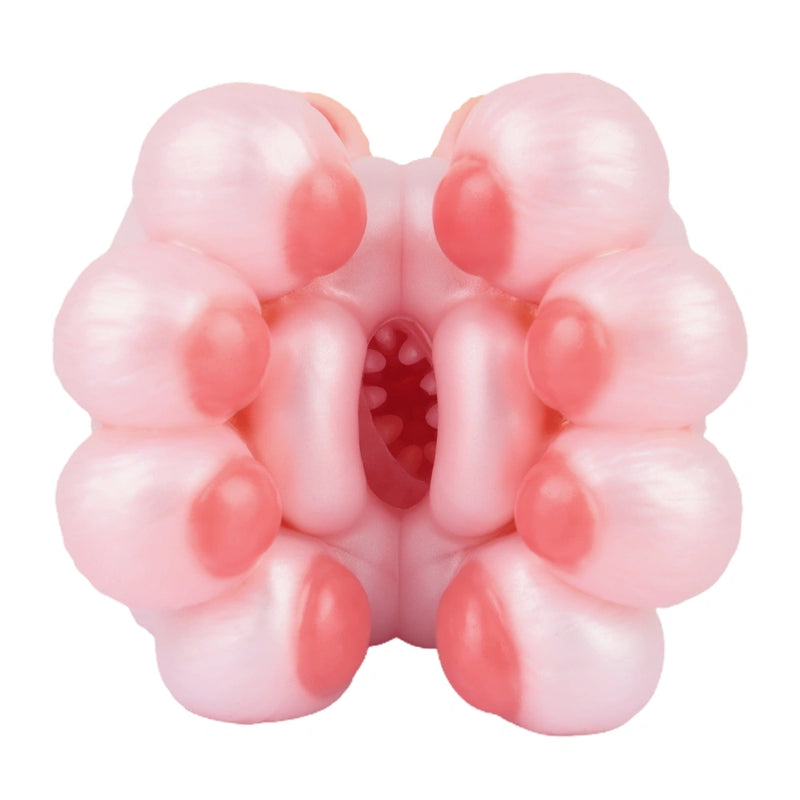 Tiger Paw Masturbator Tyrvax Amber Orange Stripe – rear view