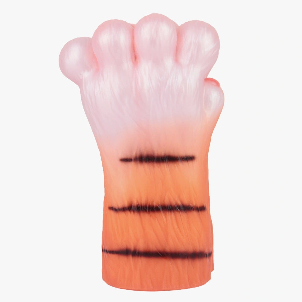 Tiger Paw Masturbator Tyrvax Amber Orange Stripe – bottom view