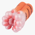 Tiger Paw Masturbator Tyrvax Amber Orange Stripe – three-quarter angle