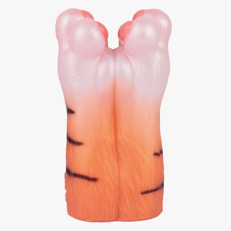Tiger Paw Masturbator Tyrvax Amber Orange Stripe – top view