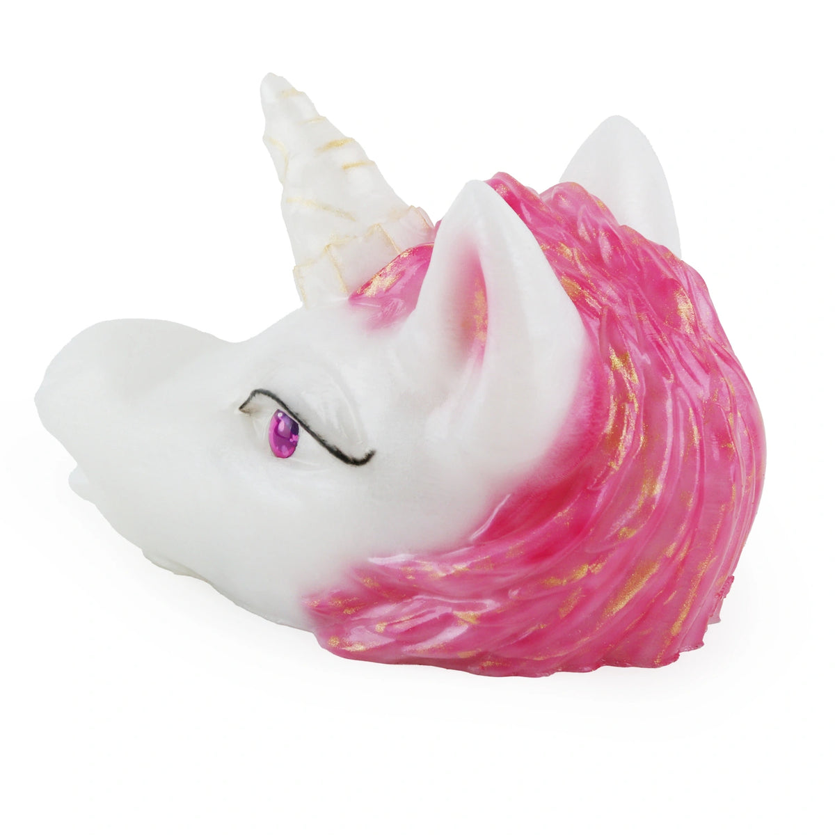 Aurelle, Gilded Horn Mare Unicorn Head Masturbator