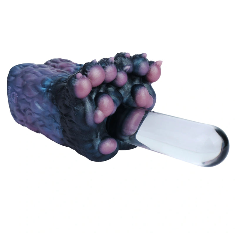 Canine Paw Masturbator Veldrak Double Midnight – bottom view