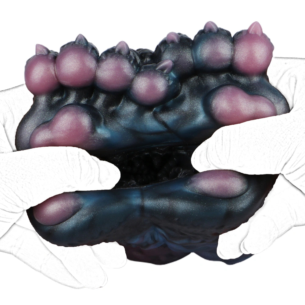 Canine Paw Masturbator Veldrak Double Midnight Blue