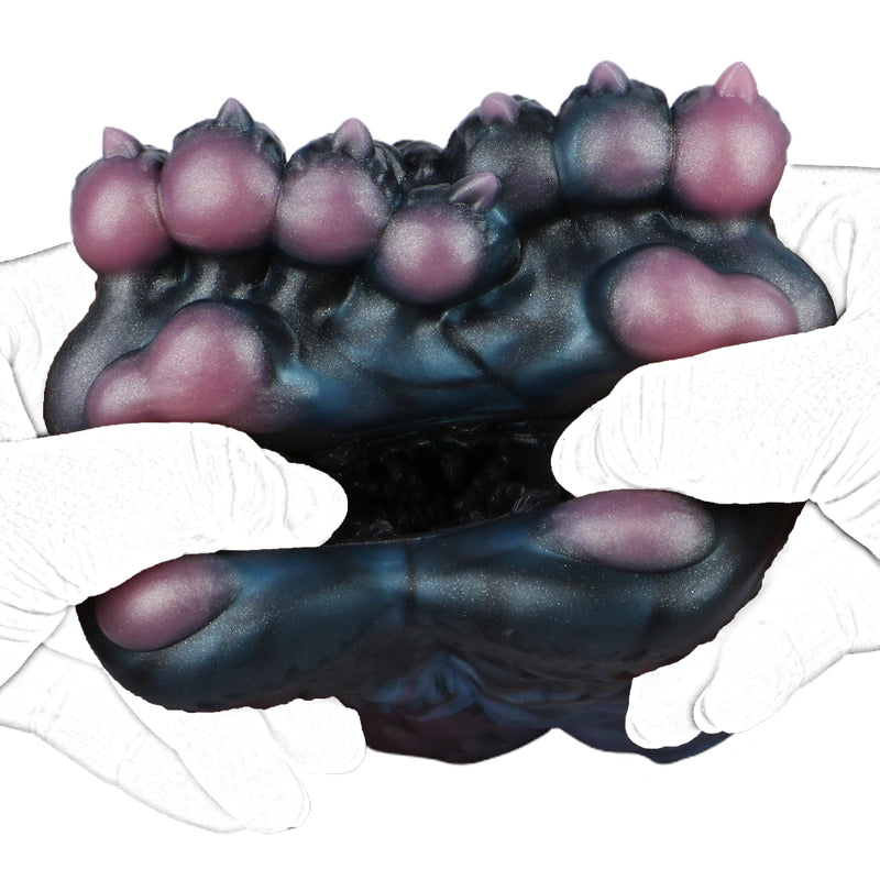 Canine Paw Masturbator Veldrak Double Midnight Blue