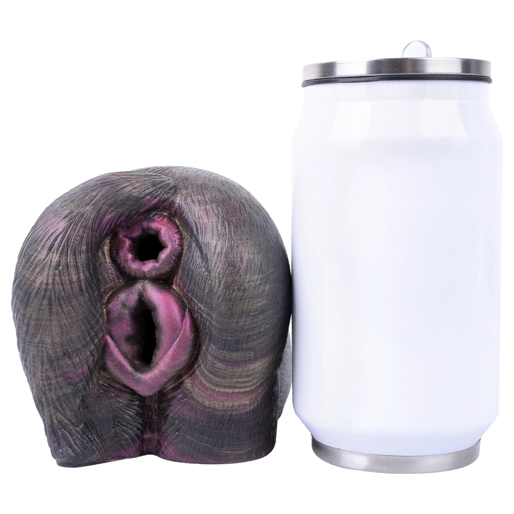 Butt Masturbator Vesprix Dual Channel Dark Velvet – dual channel entry clos