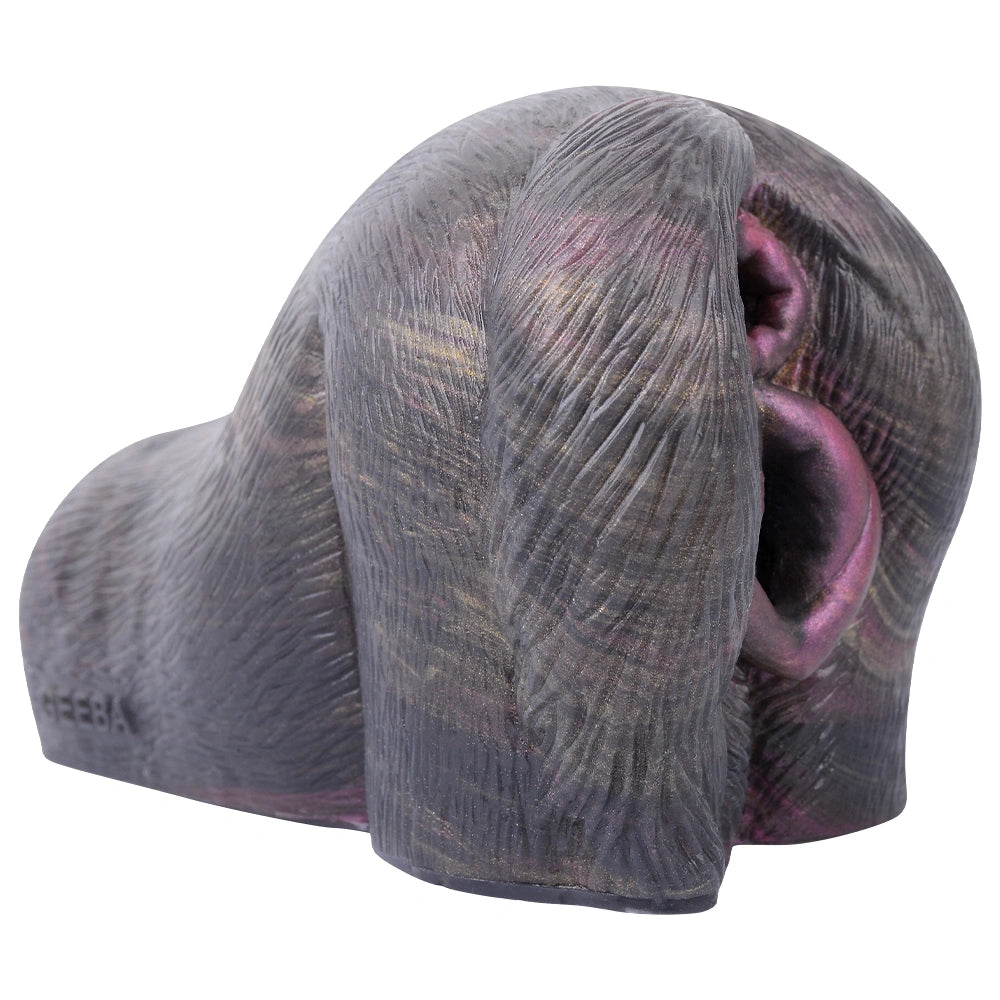 Butt Masturbator Vesprix Dual Channel Dark Velvet – dual channel entry clos