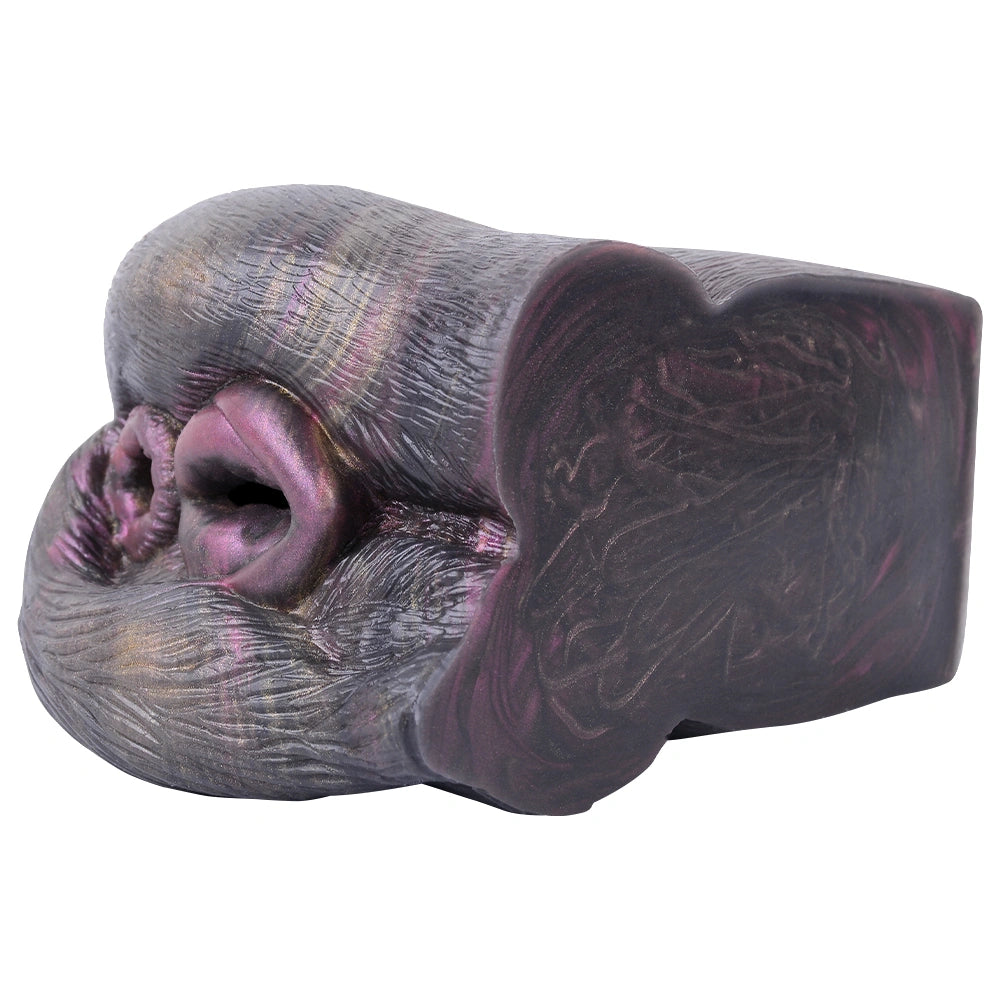 Butt Masturbator Vesprix Dual Channel Dark Velvet – dual channel entry clos