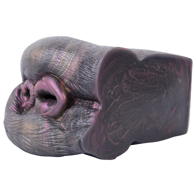 Butt Masturbator Vesprix Dual Channel Dark Velvet – dual channel entry clos