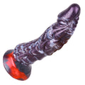 Dragon Dildo VORNSCALYR Void Ember Platinum Silicone