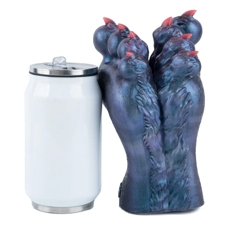 Monster Paw Masturbator Vorreth Slate Blue Red – surface texture detail