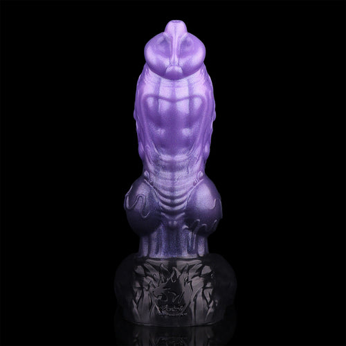 Knot Dildo Zelvoor Dual Layer Lavender 7.5cm Silicone alternate view
