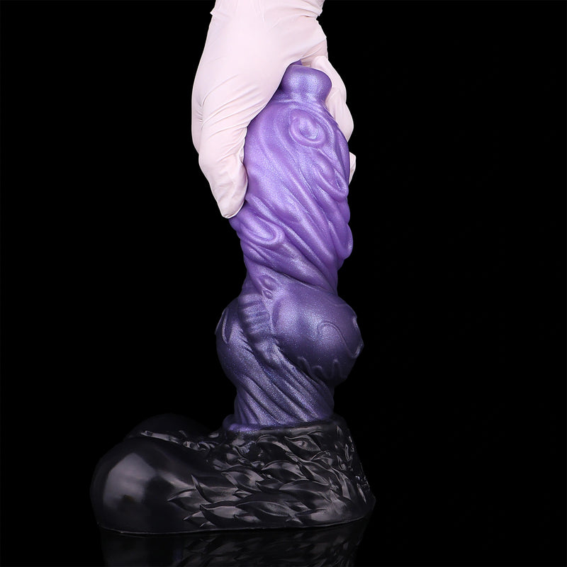 Knot Dildo Zelvoor Dual Layer Lavender 7.5cm Knot – rear view
