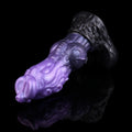 Knot Dildo Zelvoor Dual Layer Lavender 7.5cm Knot – detail close-up