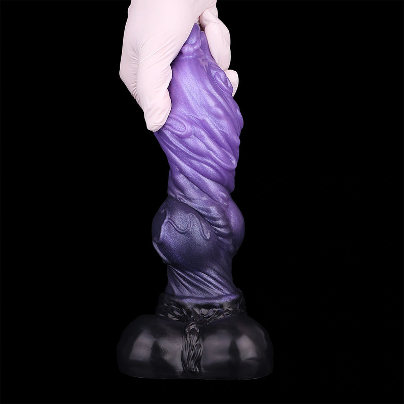 Knot Dildo Zelvoor Dual Layer Lavender 7.5cm Knot