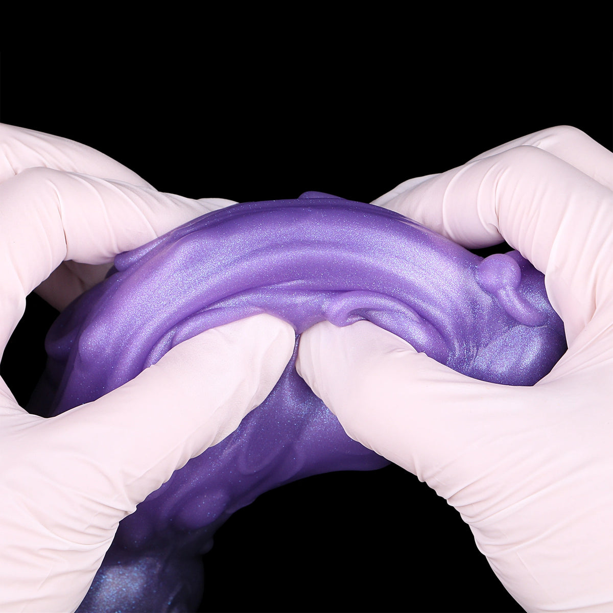 Knot Dildo Zelvoor Dual Layer Lavender 7.5cm Knot