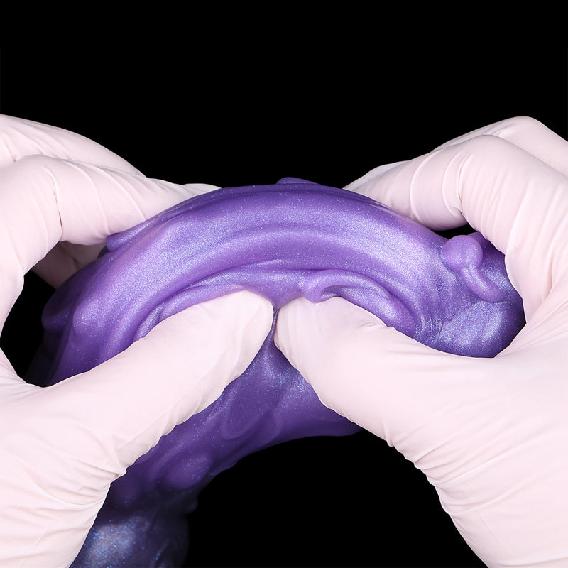 Knot Dildo Zelvoor Dual Layer Lavender 7.5cm Knot